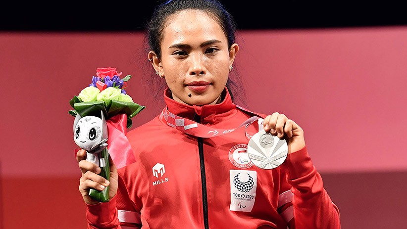 Momen Lifter Indonesia Ni Nengah Widiasih Raih Perak Paralimpiade Tokyo 2020 - Bagian 2