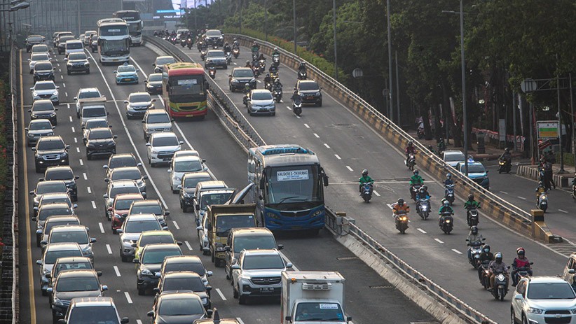 PPKM Level 3, Lalu Lintas Jakarta Meningkat 73 Persen - Bagian 1