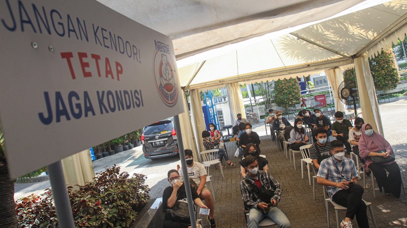 Begini Suasana Sentra Vaksinasi MNC Peduli Hari ke-4 - Bagian 4