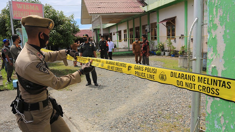 Penampakan Lokasi Prostitusi di Aceh, Kini Dipasang Garis Polisi - Bagian 1