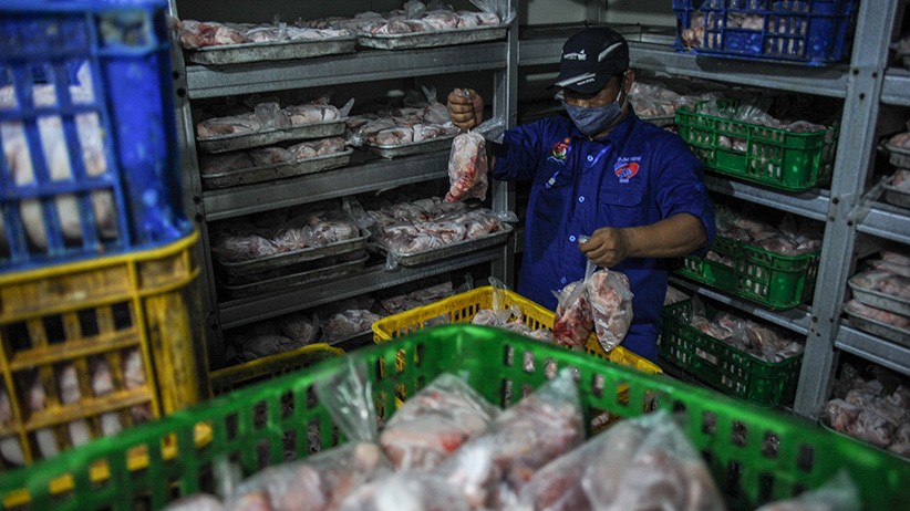 Penyaluran 5.000 Paket Ayam Segar untuk Warga Terdampak Pandemi  - Bagian 3