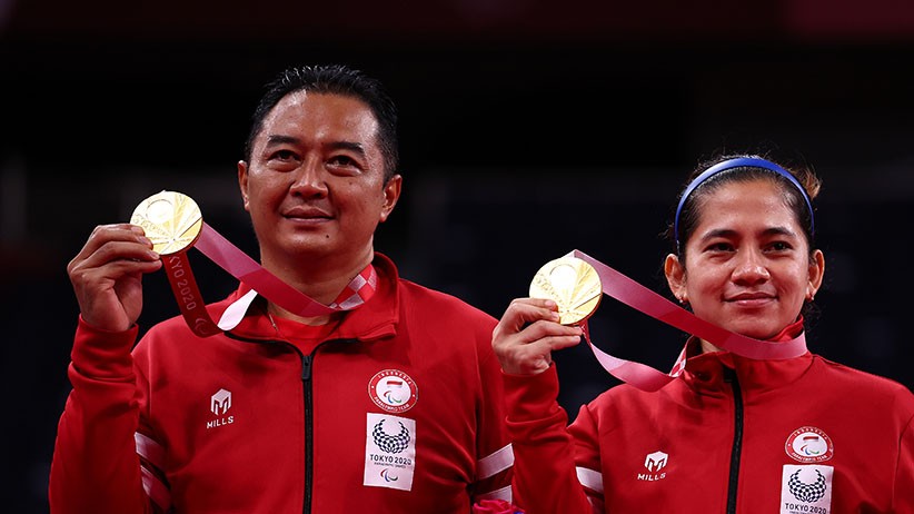 Bangga, Ganda Campuran Indonesia Raih Medali Emas Paralimpiade Tokyo 2020 - Bagian 1