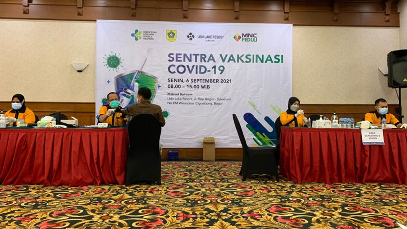 MNC Peduli Gelar Sentra Vaksinasi di Lido - Bagian 2