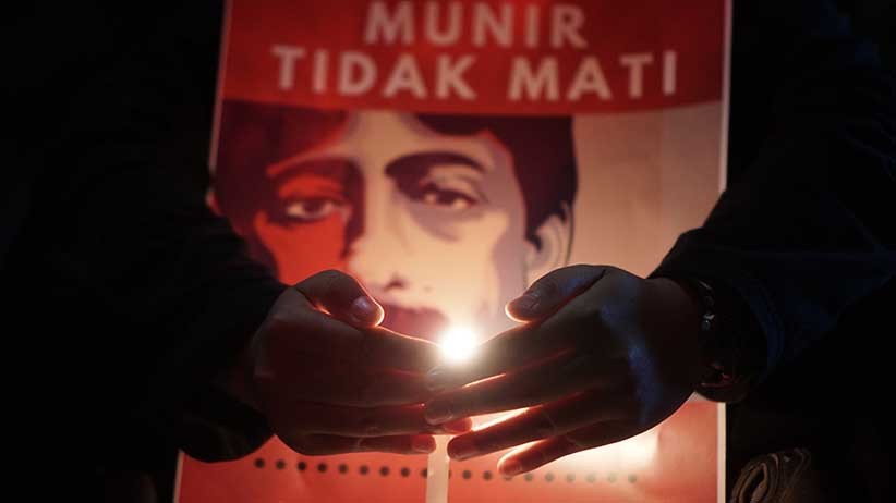 Aksi Refleksi 17 Tahun Kematian Munir - Bagian 1
