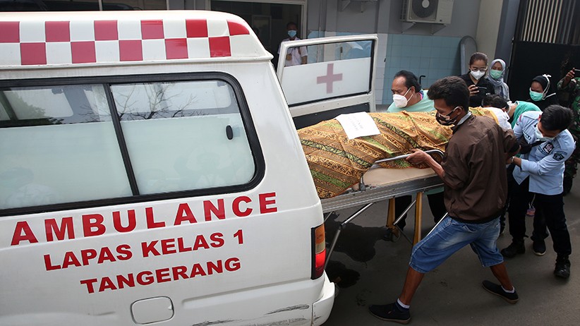 Jenazah Korban Kebakaran Lapas Tangerang Dibawa Pulang Keluarga - Bagian 1
