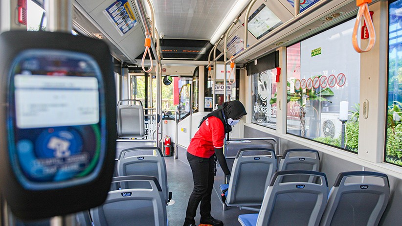 Transjakarta Uji Coba Bus Listrik - Bagian 2