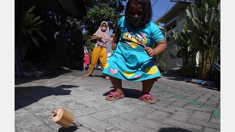 Kampoeng Dolanan Ajak Anak-Anak Bermain Permainan Tradisional  - Bagian 4
