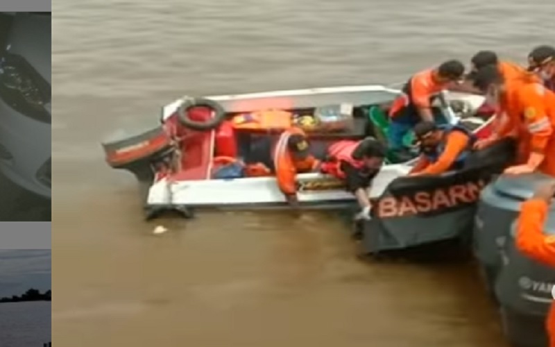 Dua Penumpang Truk Fuso Tercebur di Sungai Barito Ditemukan Tewas