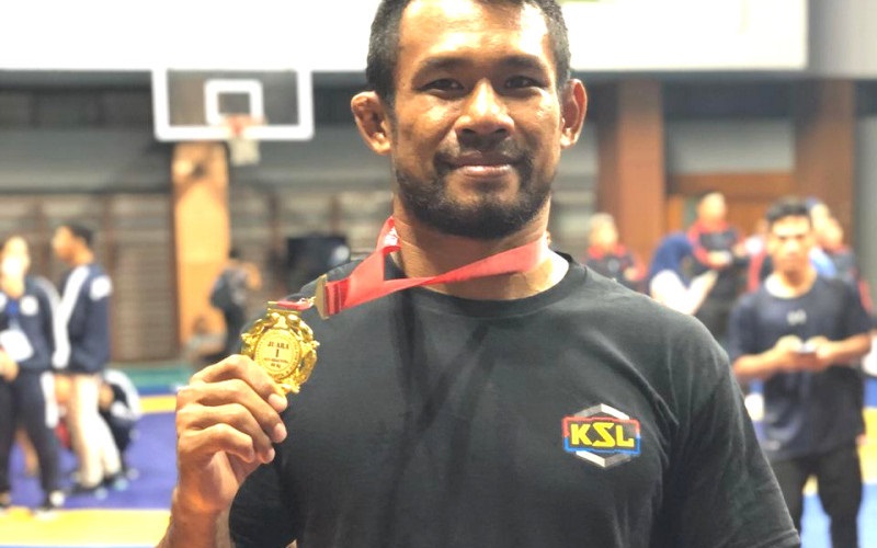 Kalsel Andalkan Pegulat Fahriansyah Raih Emas di PON Papua 2021