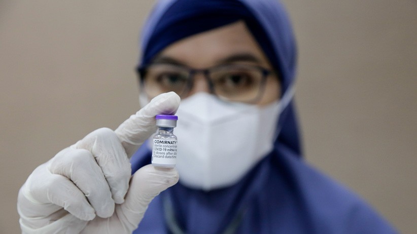 Suasana Sentra Vaksinasi MNC Peduli Hari Kedua dengan Vaksin Pfizer - Bagian 3