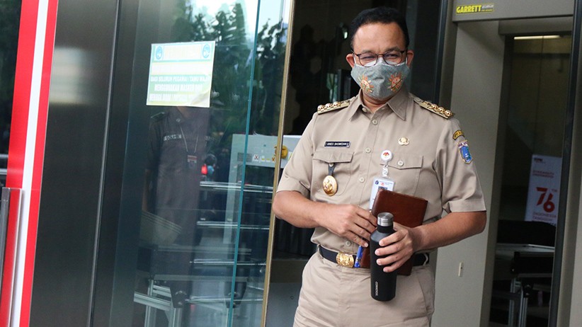 Penampakan Anies Baswedan Diperiksa KPK terkait Kasus Korupsi Pengadaan Lahan Munjul - Bagian 3