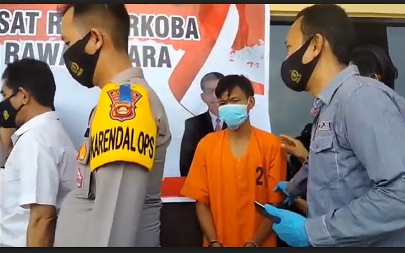 Pengedar Sabu di Muratara Ditangkap, 811 Gram Sabu Disita
