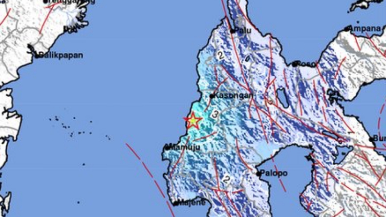 Gempa Terkini Magnitudo 5,0 Guncang Mamuju