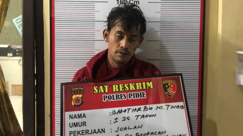 Curi Motor untuk Bayar Utang, Pria di Pidie Tusuk Saudara