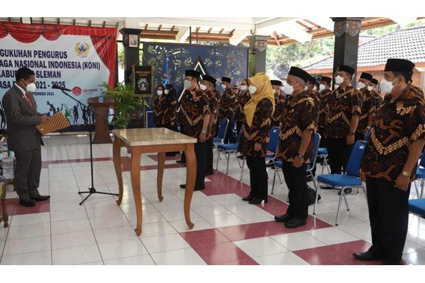   KONI Sleman Diminta Maksimalkan Pembinaan Olahraga dan Atlet