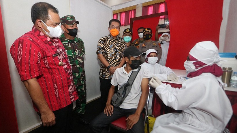 Percepat Herd Immunity, Pemkab Semarang Luncurkan Tim Vaksin Keliing - Bagian 1