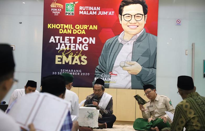 PKB Gelar Doa Bersama untuk Atlet Jateng Berlaga di PON Papua