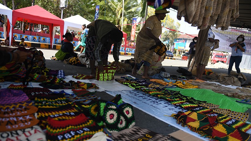 Pasar Noken Ramaikan PON Papua - Bagian 3