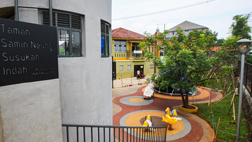 Melihat Taman Samin Neong Rampung Dibangun - Bagian 2