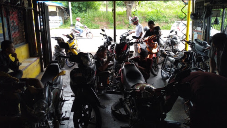 Bengkel Motor di Bandar Lampung,  Nomor 2 Harga Spare Partnya Murah-Murah