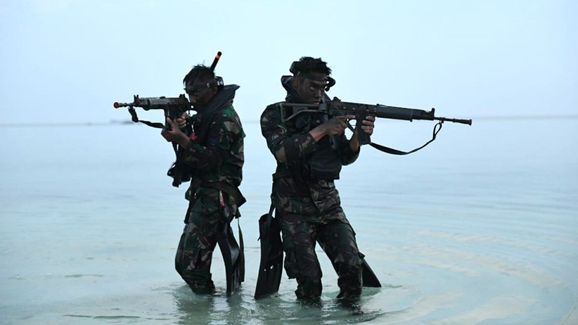 Gunakan Taktik Tempur Ratsus, Marinir TNI AL Hancurkan Instalasi Radar Musuh - Bagian 1