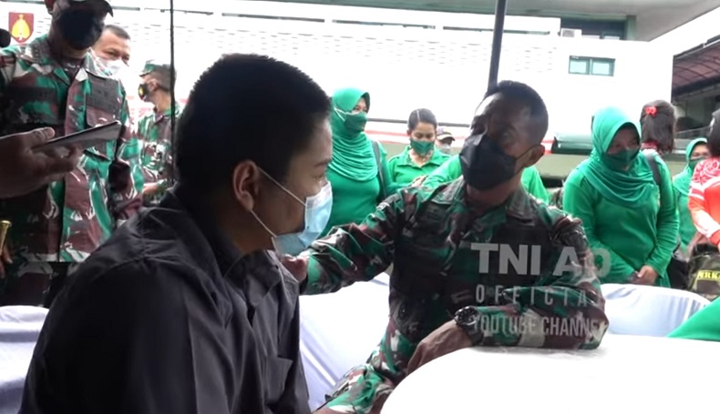Ditanya Jenderal Andika Perkasa, Bocah Yatim Ini Mantap Ingin Jadi TNI AD
