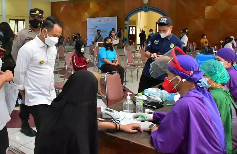72 Persen Warga Palangka Raya Sudah Vaksin Dosis Lengkap