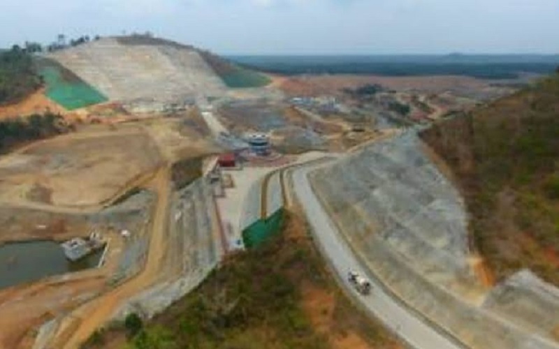 Belum Semua Lahan Dibebaskan, Progres Bendungan Tiga Dihaji di OKU Selatan Baru 26,4 Persen