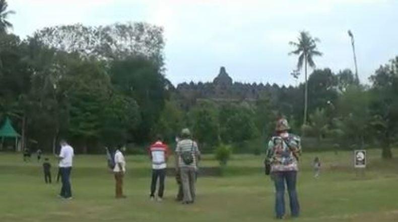 Candi Borobudur Jadi Tujuan Favorit Wisatawan Berlibur saat PPKM  