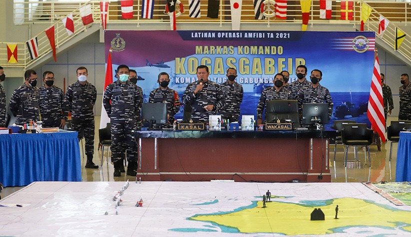 TNI AL Siapkan Latihan Operasi Amfibi di Dabo Singkep - Bagian 1