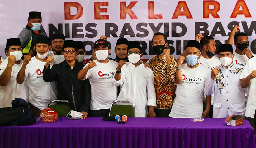 Relawan Deklarasi Anies Baswedan Presiden 2024 - Bagian 1