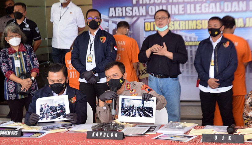 Polda Jateng Ungkap Kasus Pinjol Ilegal hingga Pornografi - Bagian 3