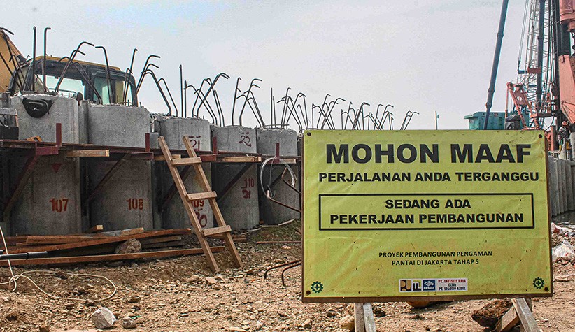 Telan Anggaran Rp274 Miliar, Tanggul Pengaman Pantai Jakarta Rampung Tahun 2022  - Bagian 3