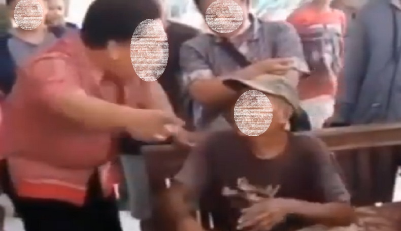 Viral, Kakek Didorong dan Dipukuli di Majalengka, Netizen Geram