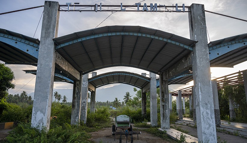 Melihat Kondisi Terminal Angkutan Darat Tambuli Sigi Terbengkalai - Bagian 1