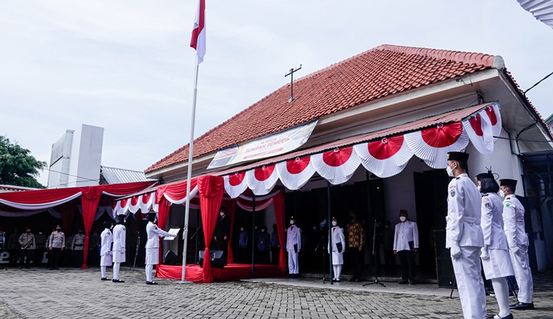 Upacara Peringatan 93 Tahun Hari Sumpah Pemuda Digelar Terbatas - Bagian 4