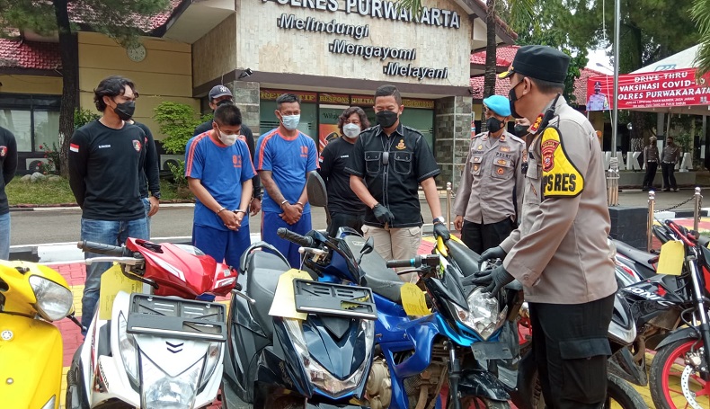 Polisi Tangkap Begal dan Penadah di Purwakarta, Sudah Beraksi di 25 TKP