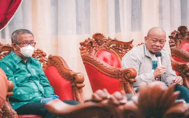 LaNyalla Siap Perjuangkan Status IAIS Sultan Muhammad Syafiuddin Sambas jadi IAIN