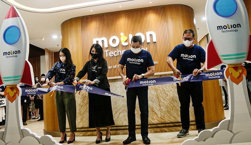 Hary Tanoesoedibjo Resmikan Kantor MotionTech - Bagian 1