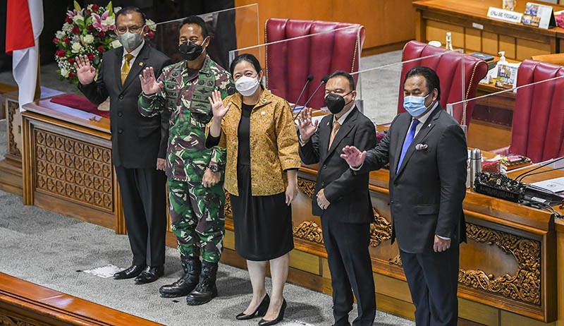 DPR Sepakat Jenderal Andika Perkasa Ditetapkan sebagai Panglima TNI - Bagian 3