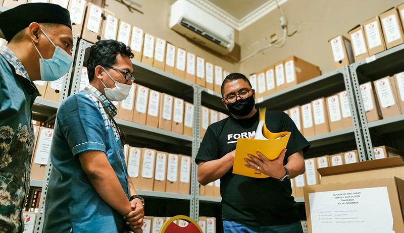 Sidak Kantor Bawaslu Kota Cilegon untuk Maksimalkan Penyelenggaraan Pemilu 2024 - Bagian 1