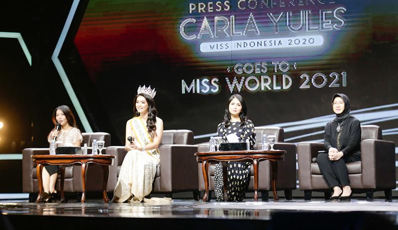Miss Indonesia Carla Yules Siap Melangkah ke Ajang Miss World 2021 - Bagian 1