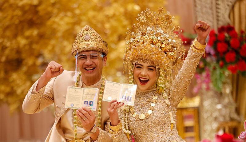 Momen Pernikahan Ria Ricis-Teuku Ryan dengan Adat Palembang, Ridwan Kamil Jadi Saksi - Bagian 1