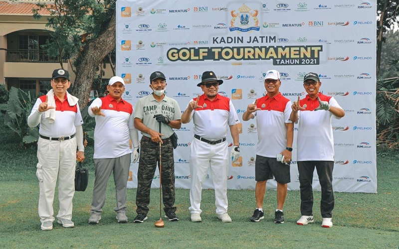 La Nyalla Buka Kadin Jatim Golf Tournament, Tekankan Pentingnya Pembinaan Golfer Junior 