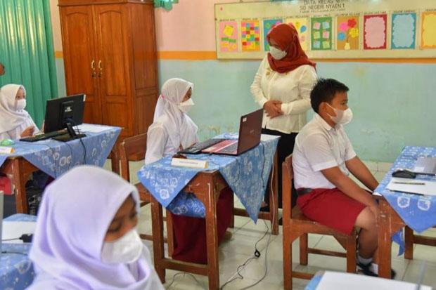Pelaksanaan ANBK Tingkat SD Terapkan Prokes Ketat