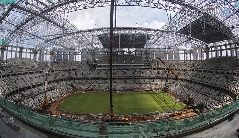 Progres Pembangunan Jakarta International Stadium Capai 83 Persen - Bagian 1