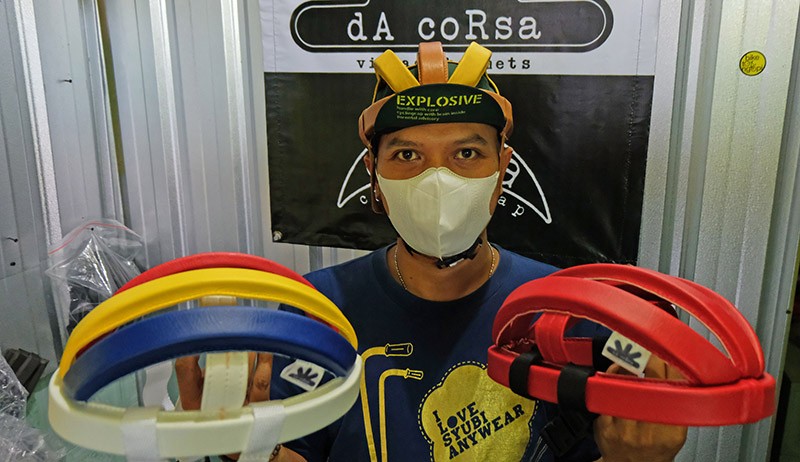 Helm Sepeda Buatan Magelang, Dijual Online Rp155.000-Rp250.000 - Bagian 1