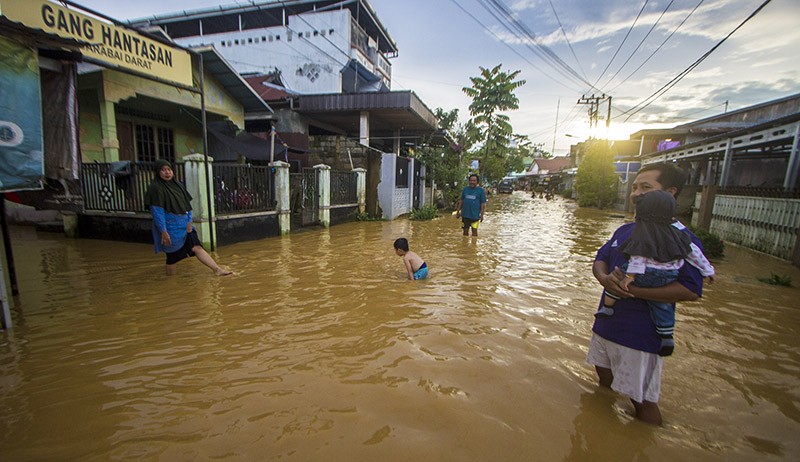 Kabupaten Hulu Sungai Tengah Kalsel Kembali Dilanda Banjir - Bagian 2