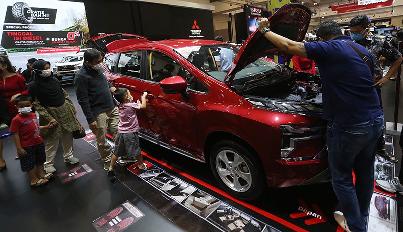 Datangi Booth Mitsubishi, Pengunjung GIIAS Ingin Berpetualang dengan New Xpander - Bagian 3