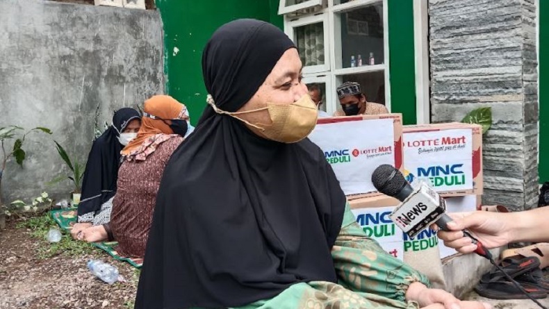 Terima Bantuan Sembako MNC Peduli-Lotte Mart, Sahabat Netra: Kami Sangat Bahagia